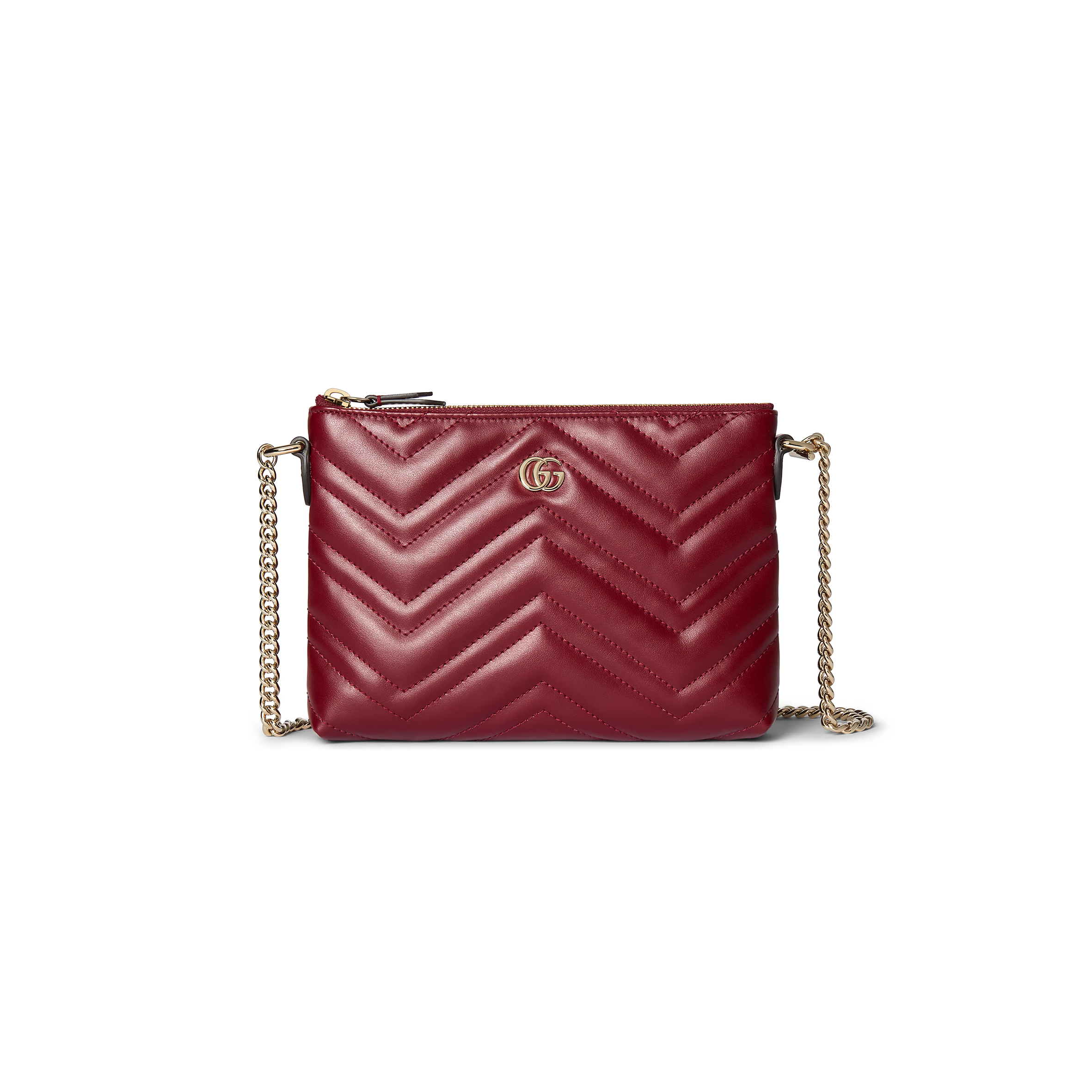 G*u*i gg marmont pochette with chain 837742 (21*15*3.5cm)